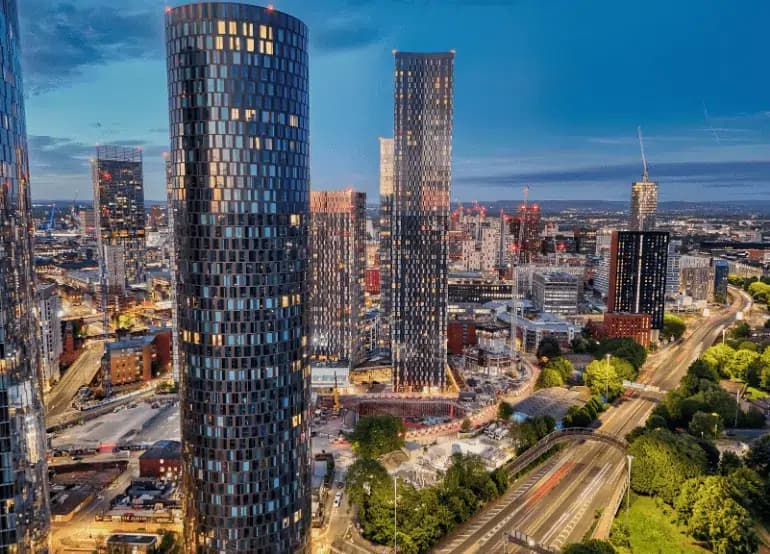 Manchester residential towers