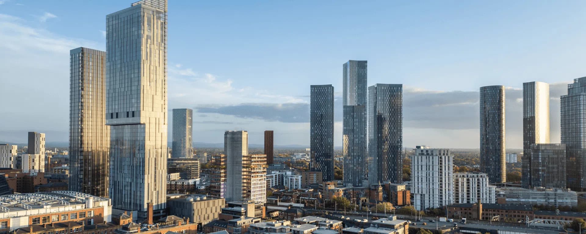 Manchester skyline property investment