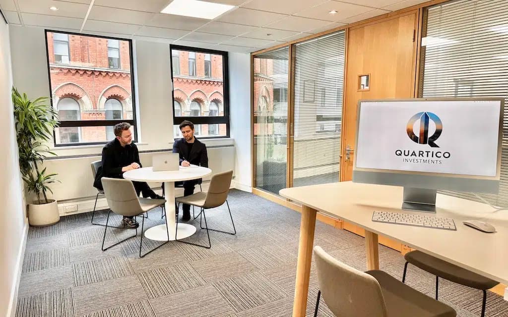 The Quartico team in the Manchester office
